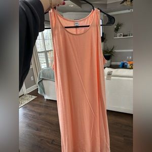 Old navy petite Large swing dress light Coral new with tags
